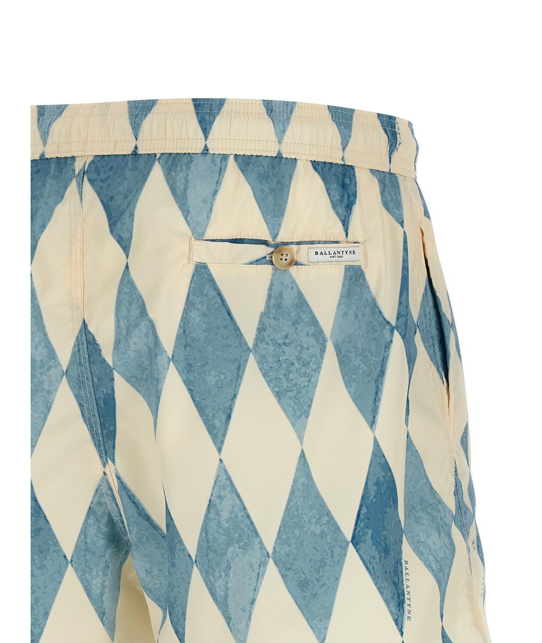 BALLANTYNE Голубые полиэстеровые плавки, фото 4