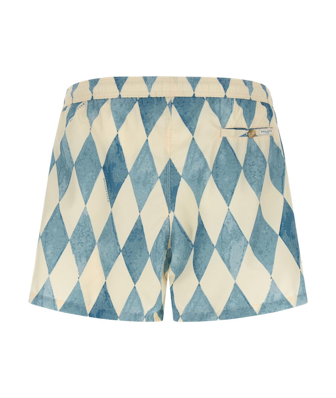 BALLANTYNE Голубые полиэстеровые плавки, фото 2