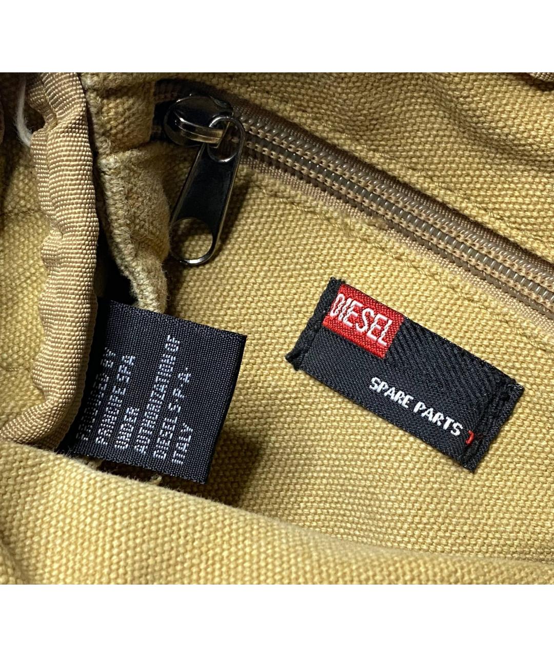 DIESEL Желтая сумка на плечо, фото 8