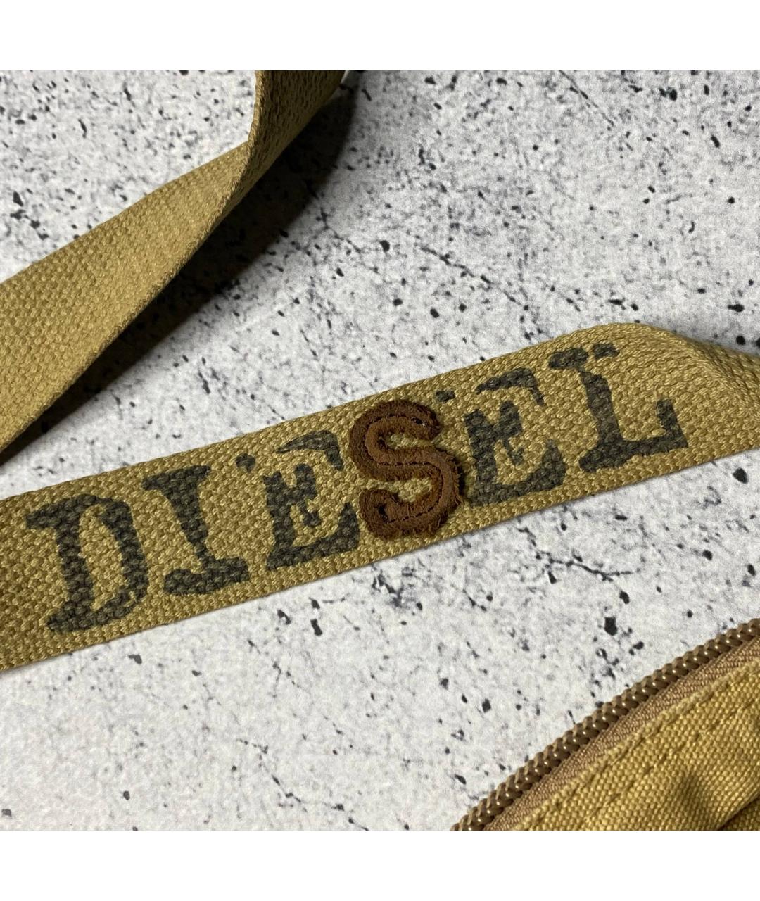 DIESEL Желтая сумка на плечо, фото 6