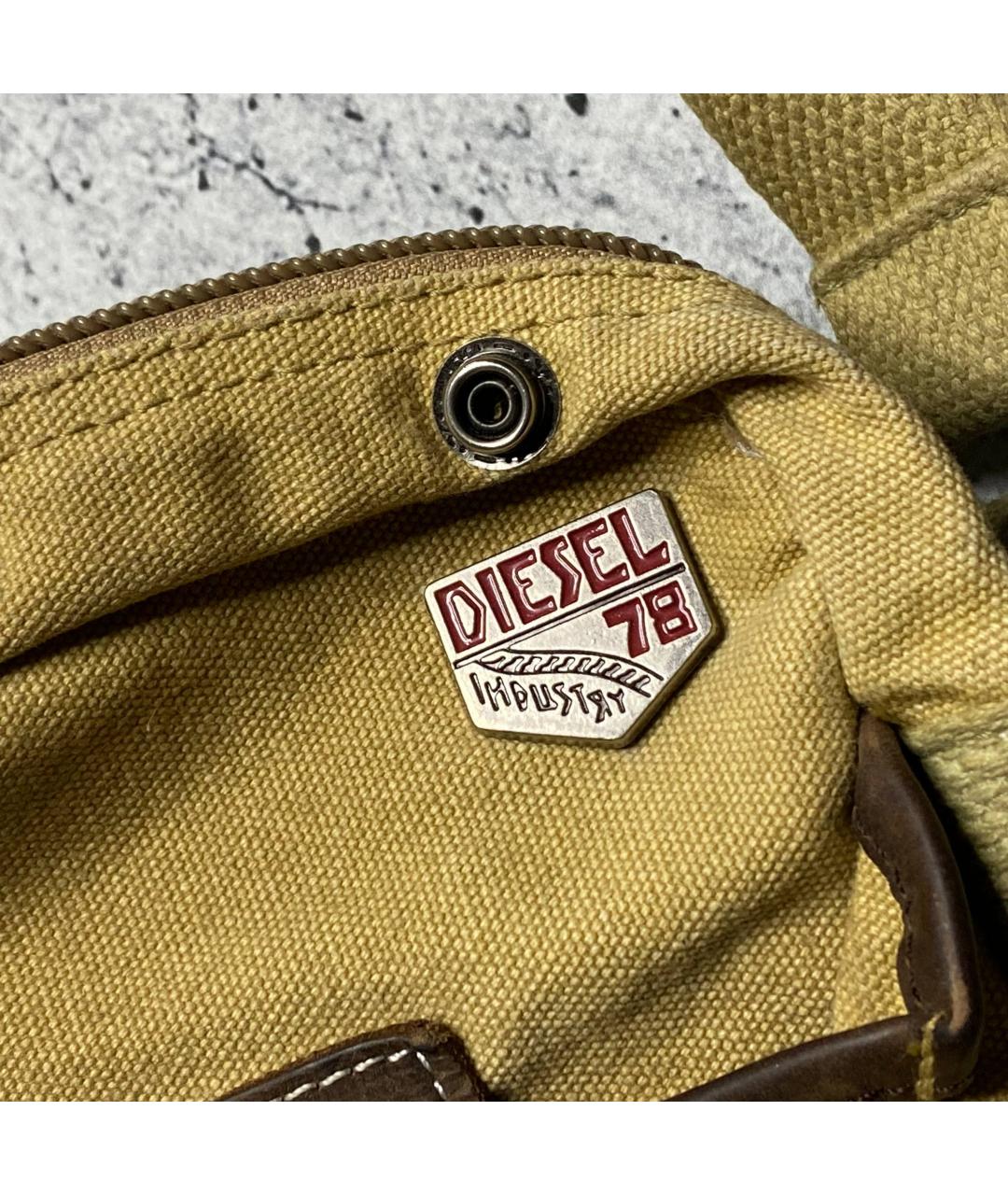 DIESEL Желтая сумка на плечо, фото 7