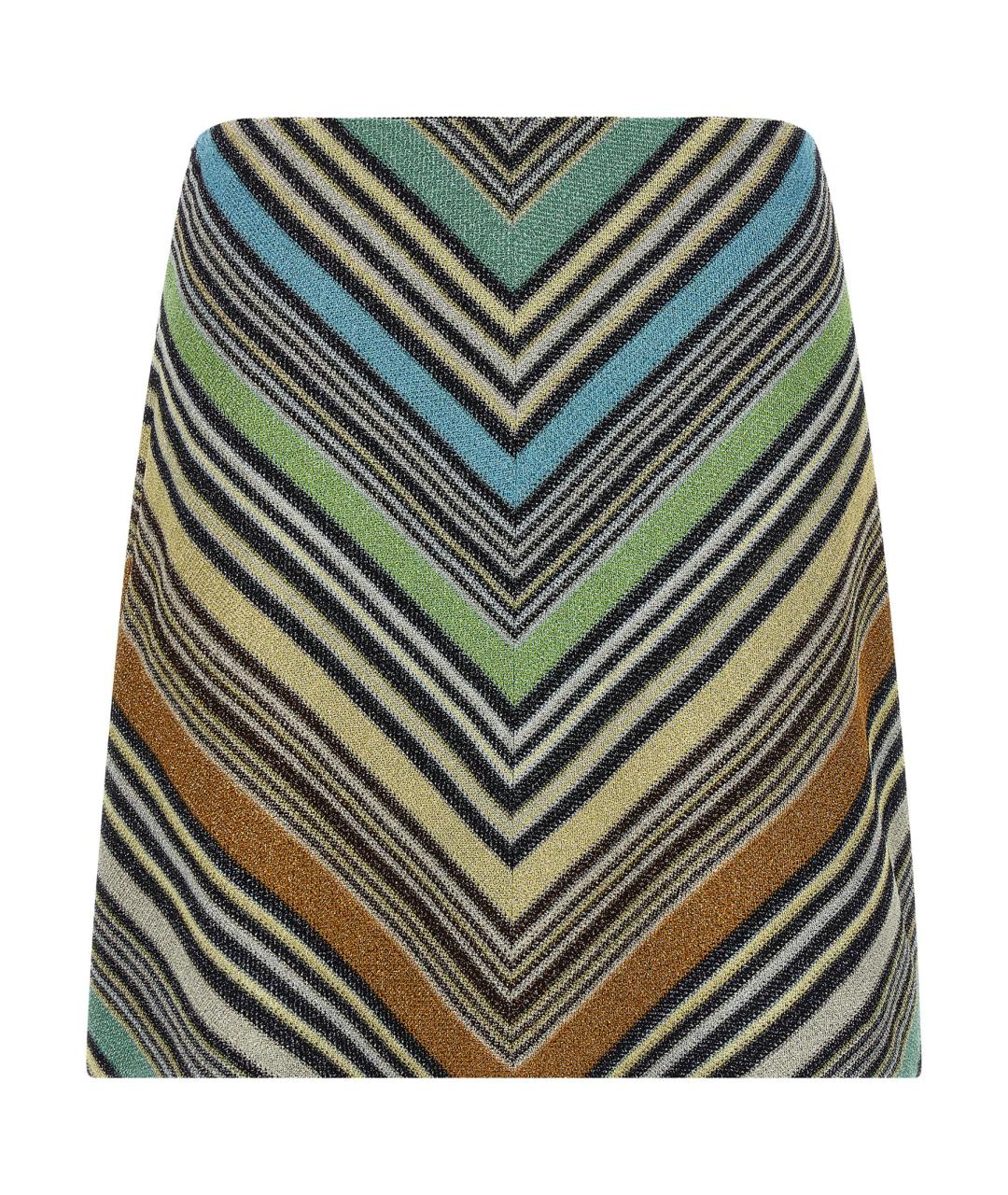 MISSONI Мульти вискозная юбка мини, фото 1