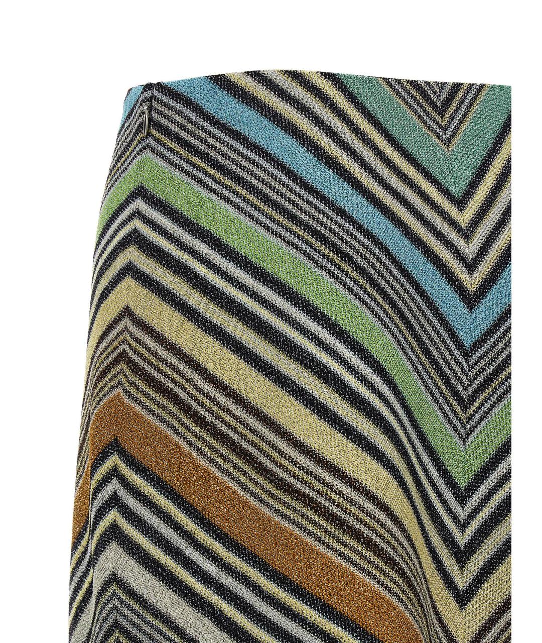MISSONI Мульти вискозная юбка мини, фото 4