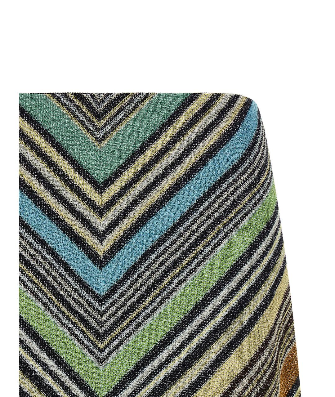 MISSONI Мульти вискозная юбка мини, фото 3