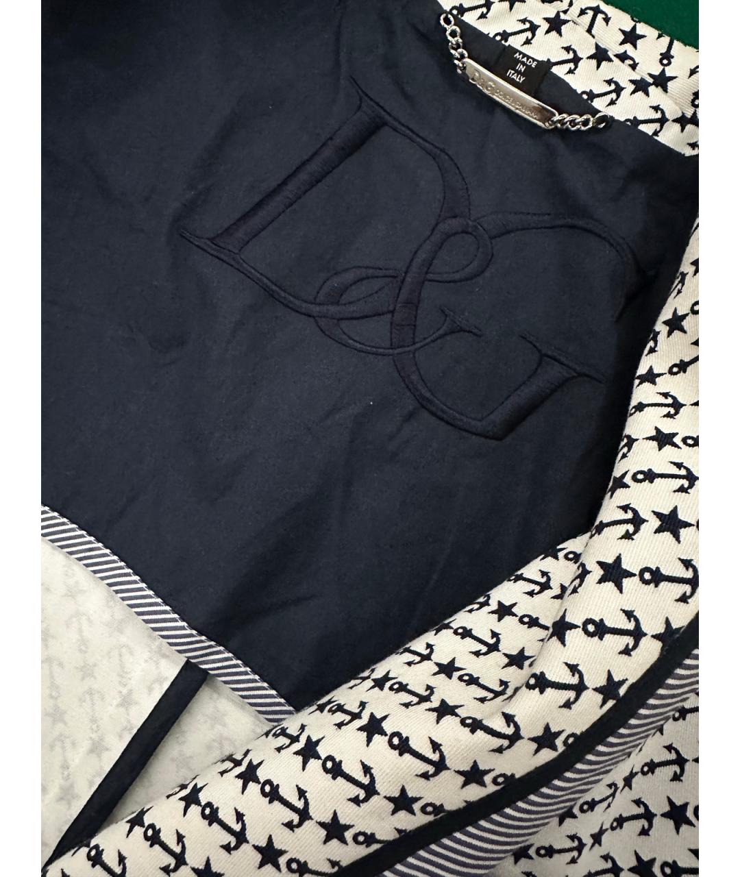 DOLCE&GABBANA Мульти хлопковый пиджак, фото 8