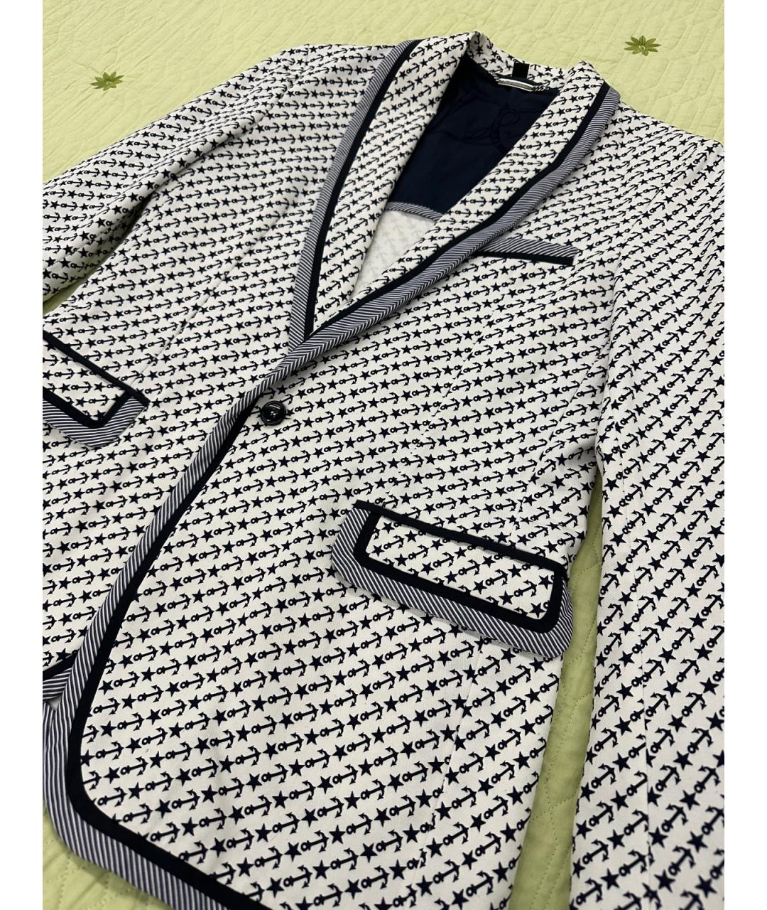 DOLCE&GABBANA Мульти хлопковый пиджак, фото 4