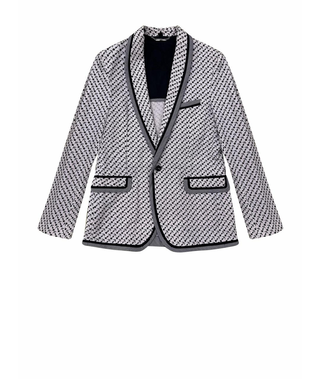 DOLCE&GABBANA Мульти хлопковый пиджак, фото 1