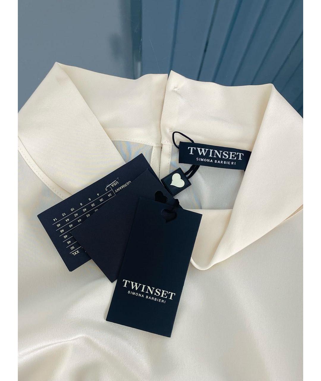 TWIN-SET Шелковая блузы, фото 3