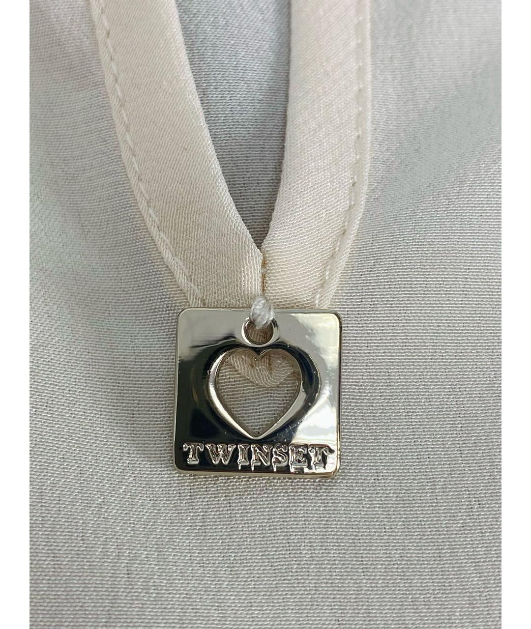 TWIN-SET Шелковая блузы, фото 4