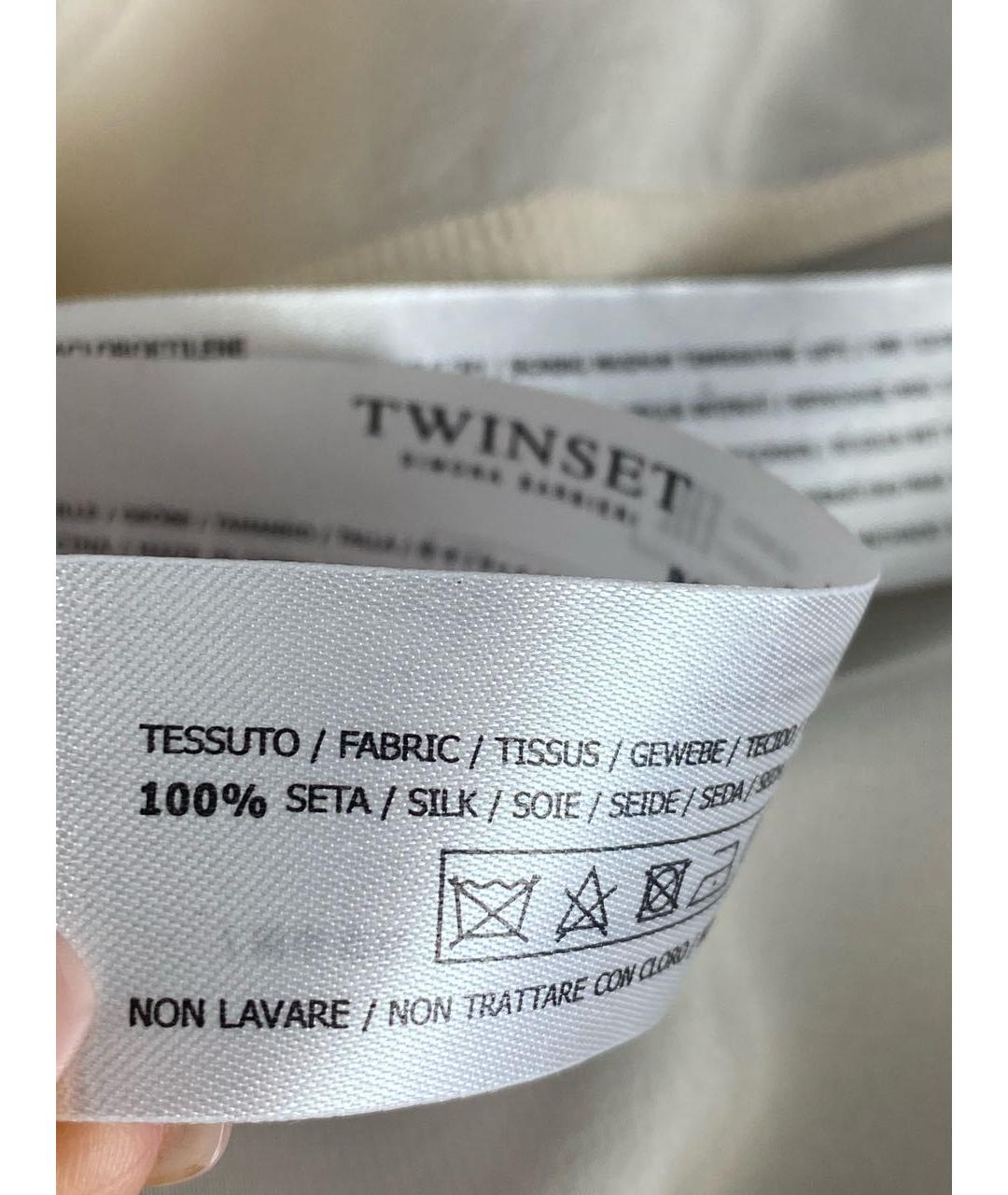 TWIN-SET Шелковая блузы, фото 8