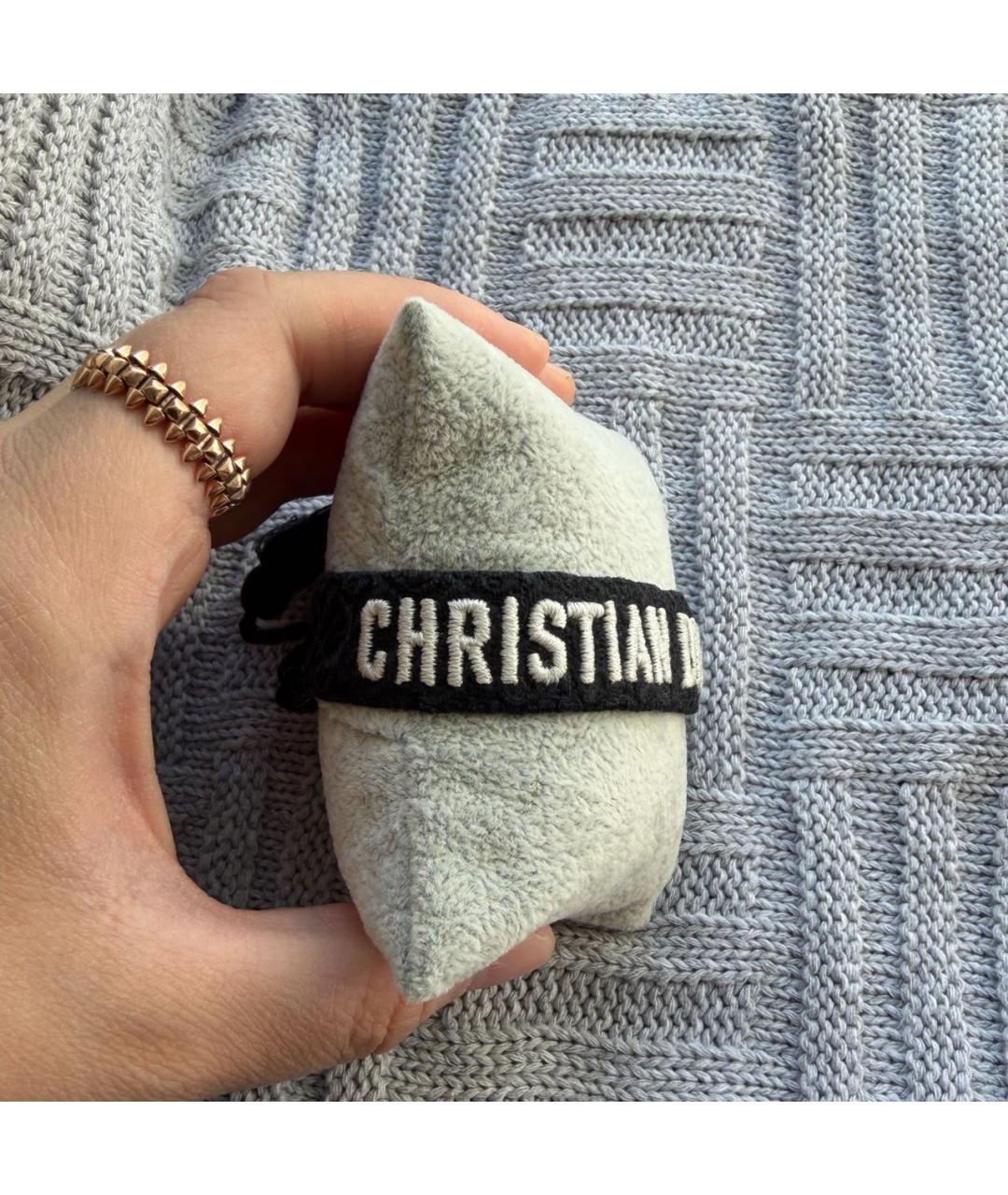 CHRISTIAN DIOR Черный браслет, фото 3