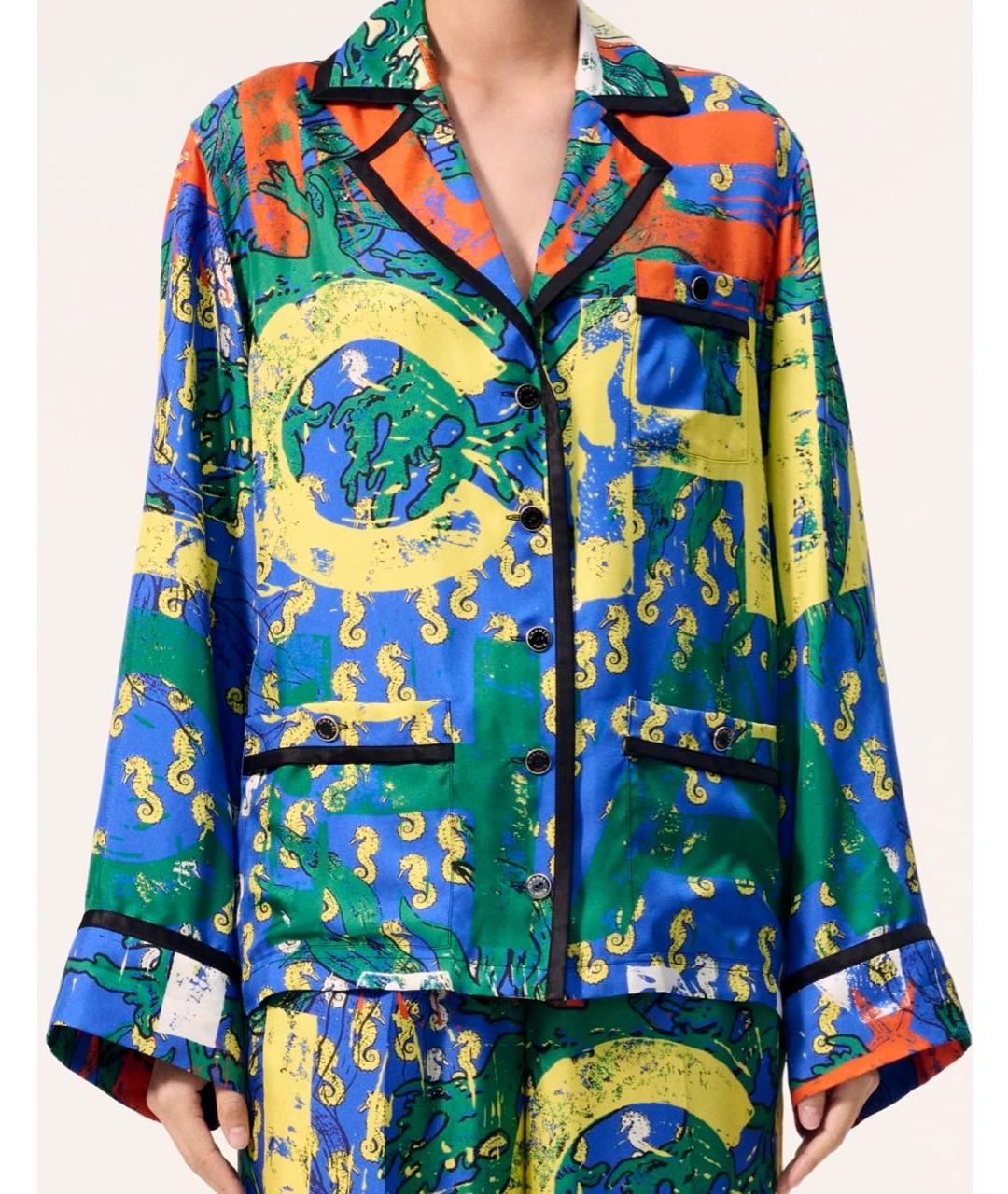 CHANEL Шелковая блузы, фото 4