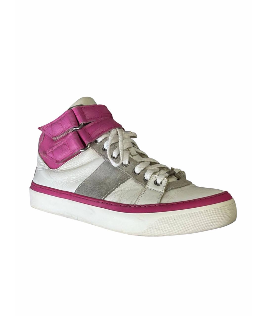 JIMMY CHOO Мульти кожаные высокие кроссовки / кеды, фото 1