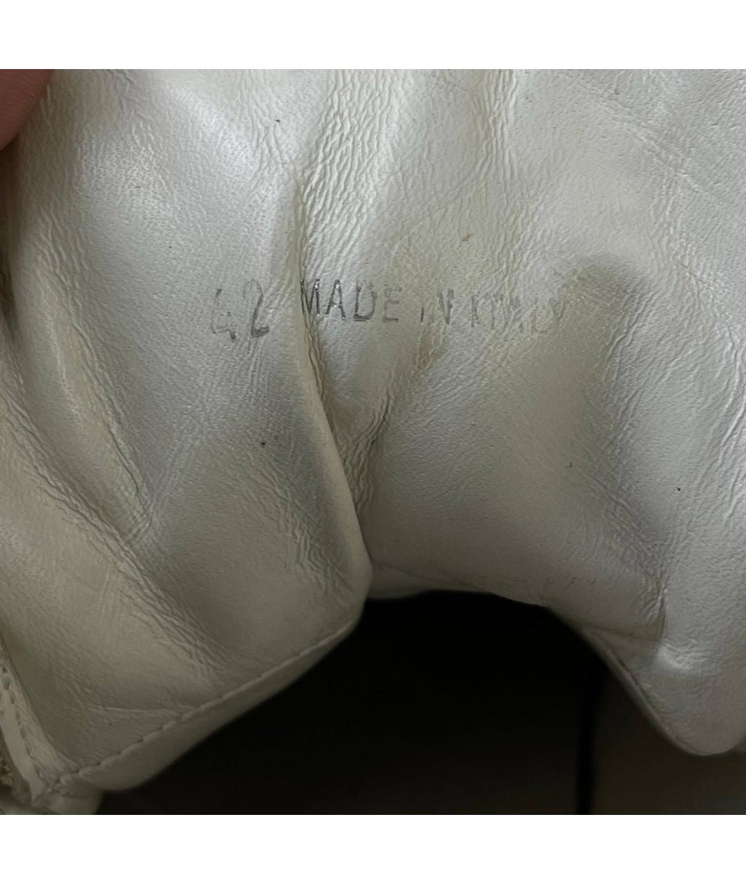 JIMMY CHOO Мульти кожаные высокие кроссовки / кеды, фото 7