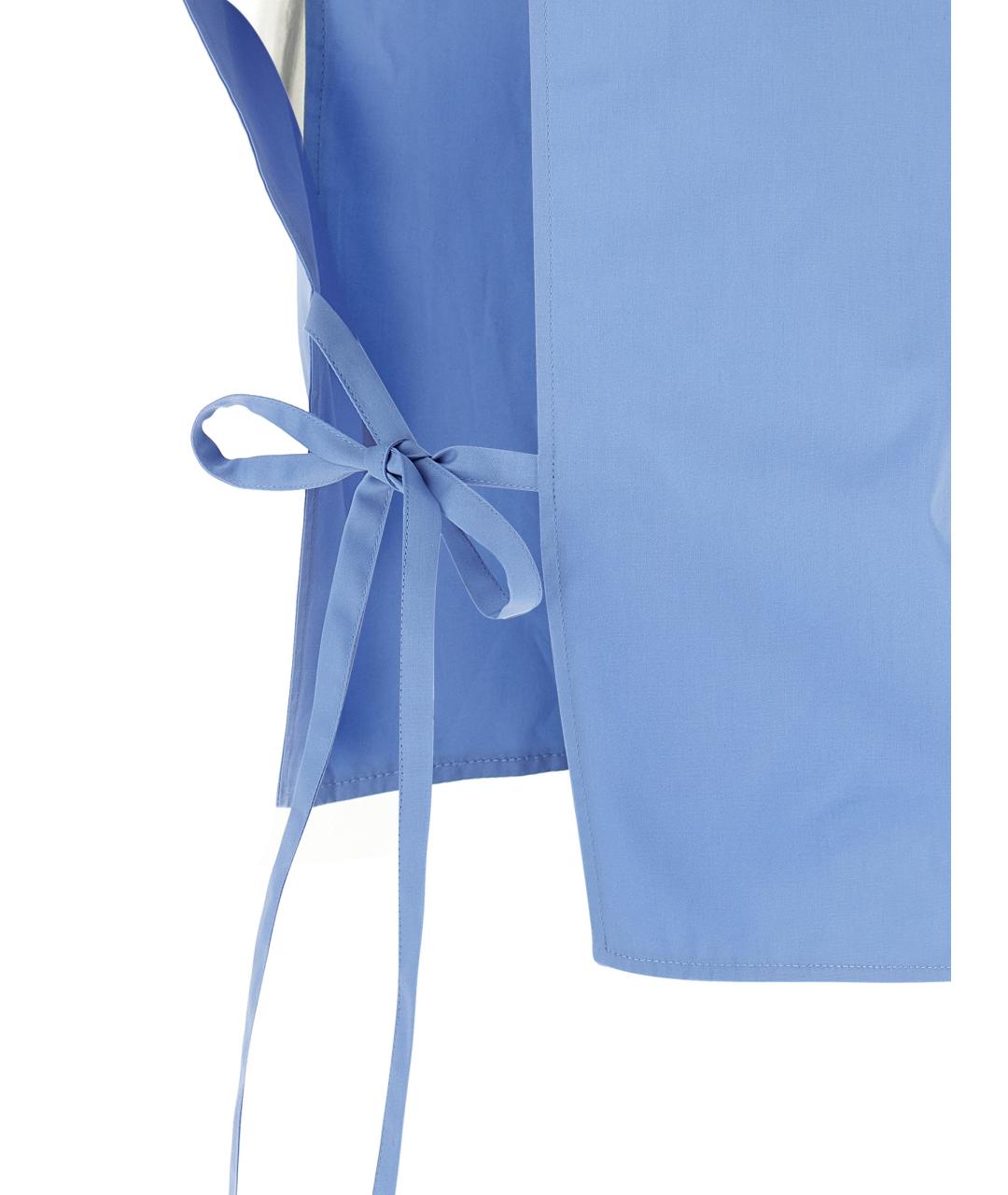 MIU MIU Голубая хлопковая блузы, фото 4