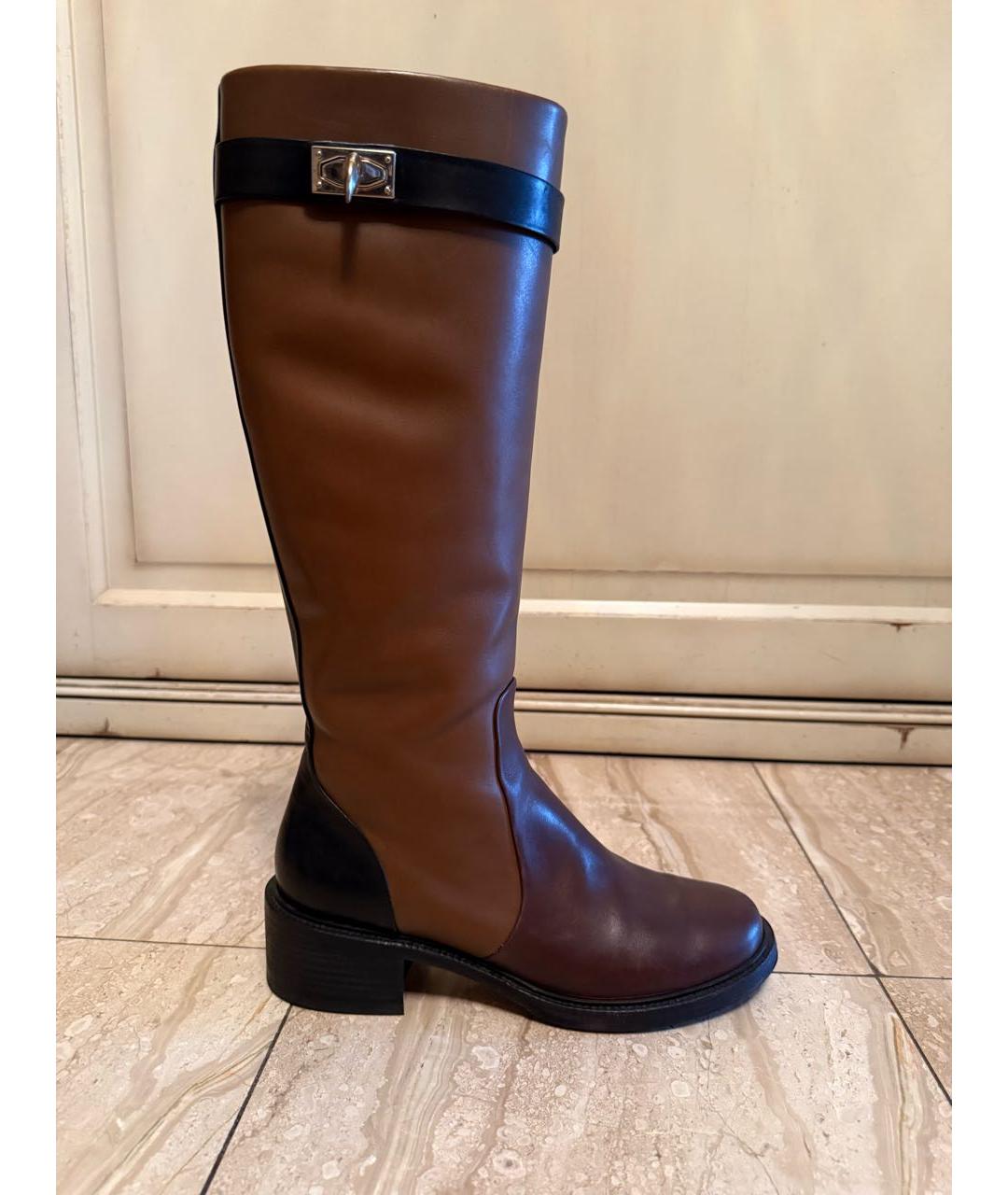 GIVENCHY Мульти кожаные сапоги, фото 6