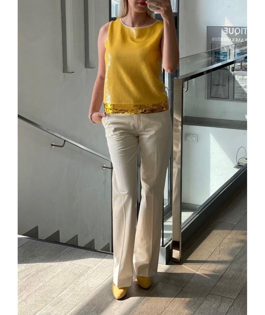 CELINE Горчичные замшевые туфли, фото 6