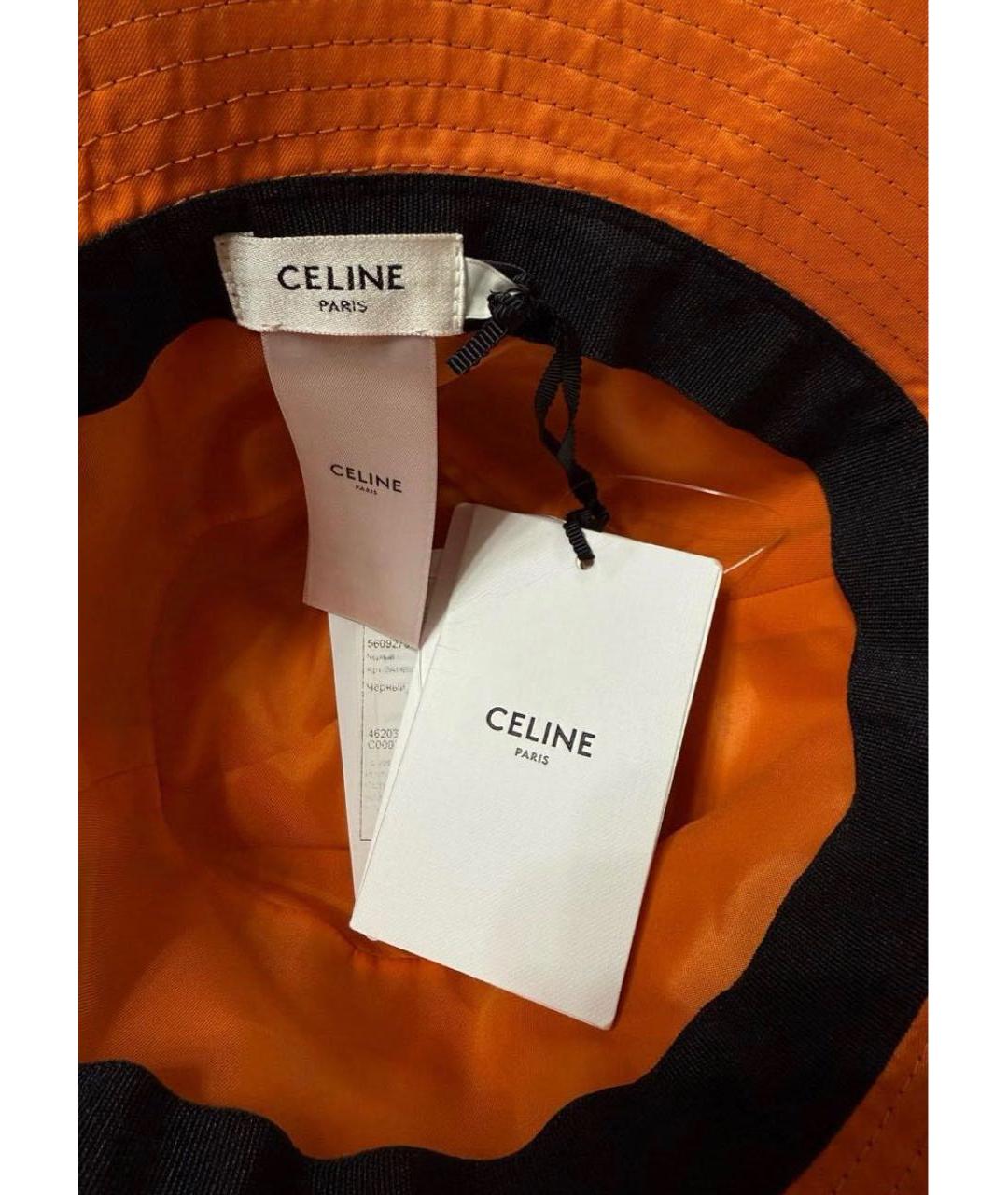 CELINE Черная панама, фото 5