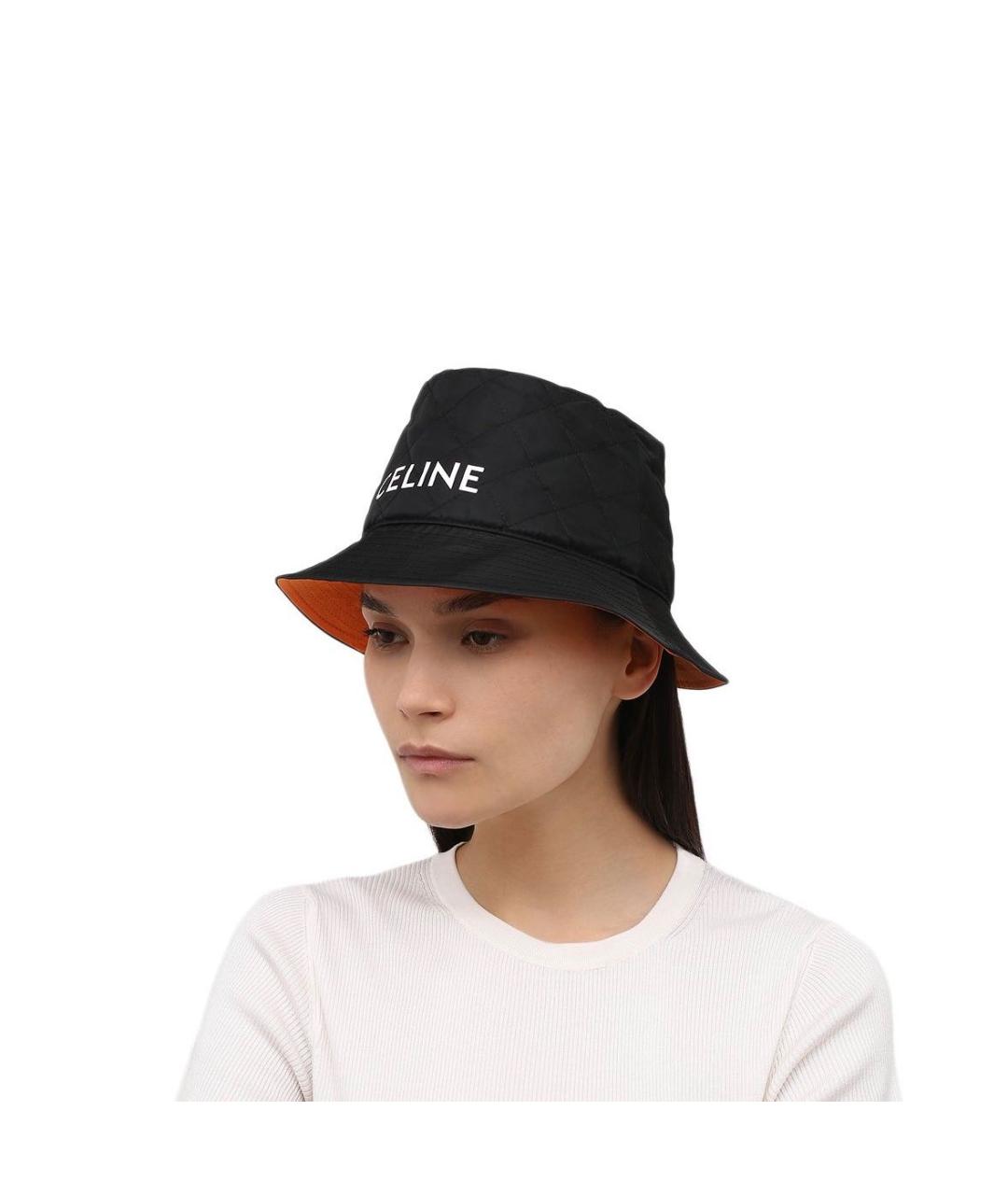 CELINE Черная панама, фото 3