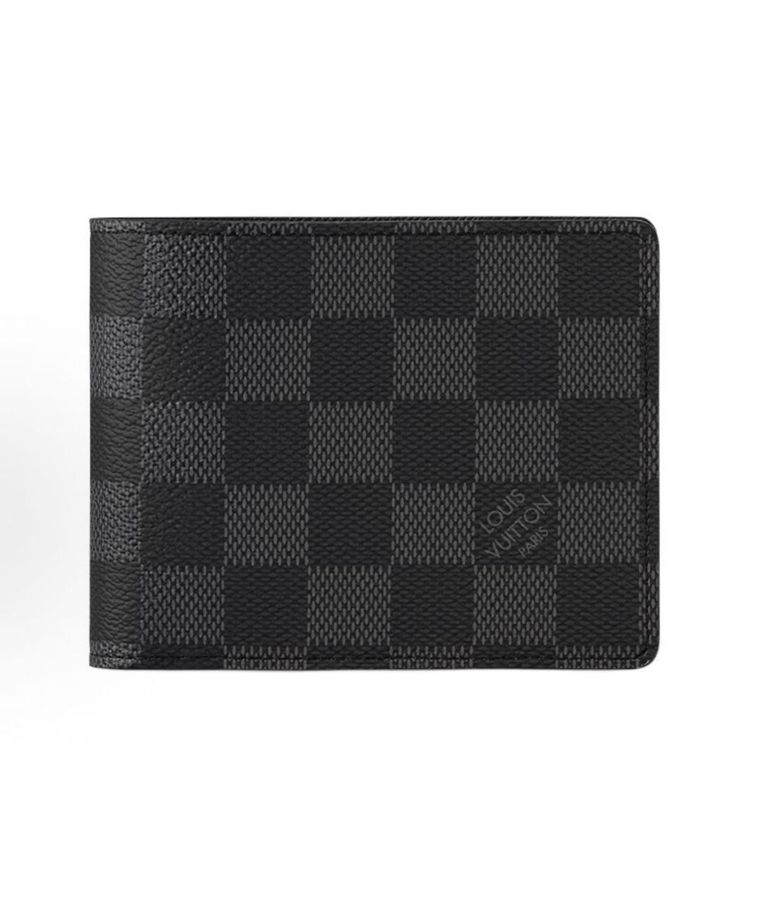 LOUIS VUITTON Черный кошелек, фото 7