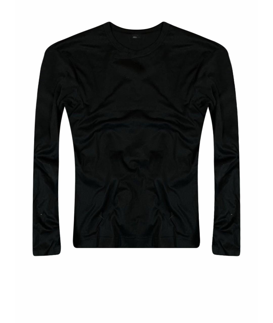 Y-3 Черная хлопковая водолазка, фото 1