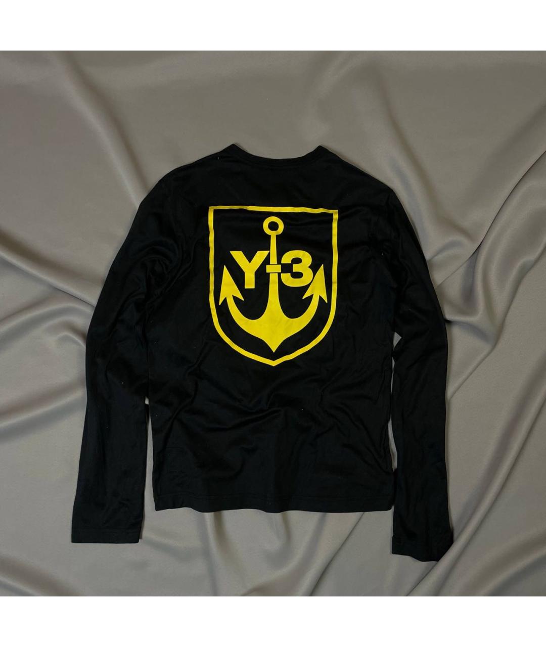 Y-3 Черная хлопковая водолазка, фото 6