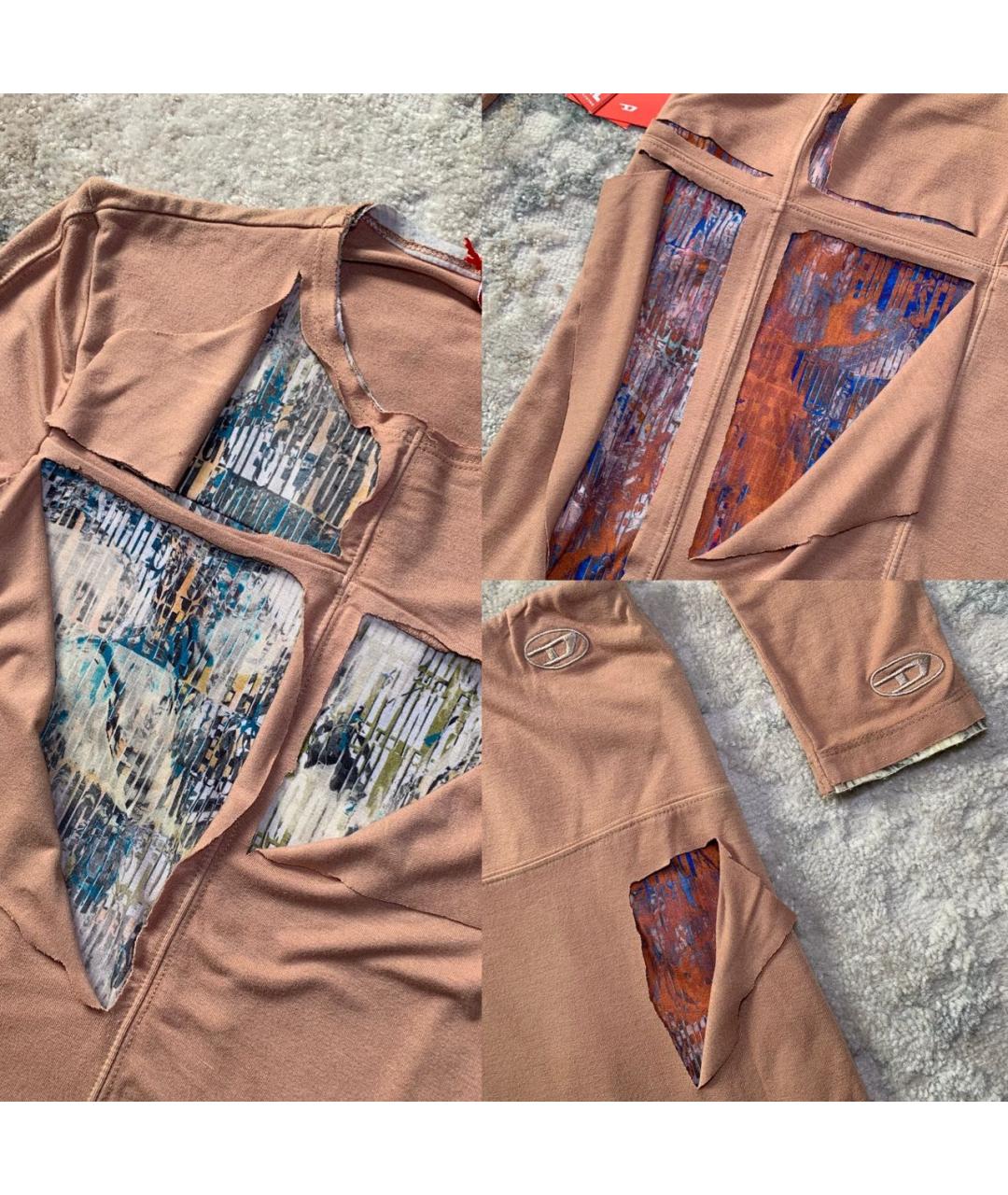 DIESEL Бежевый вискозный костюм с юбками, фото 4