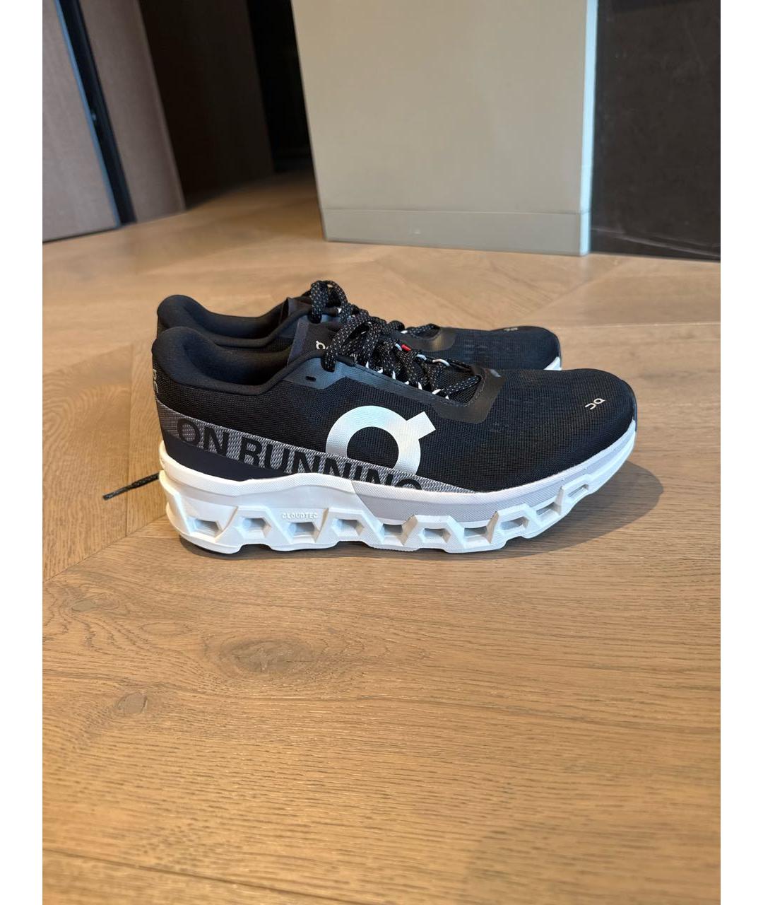 ON Черные текстильные кроссовки, фото 4