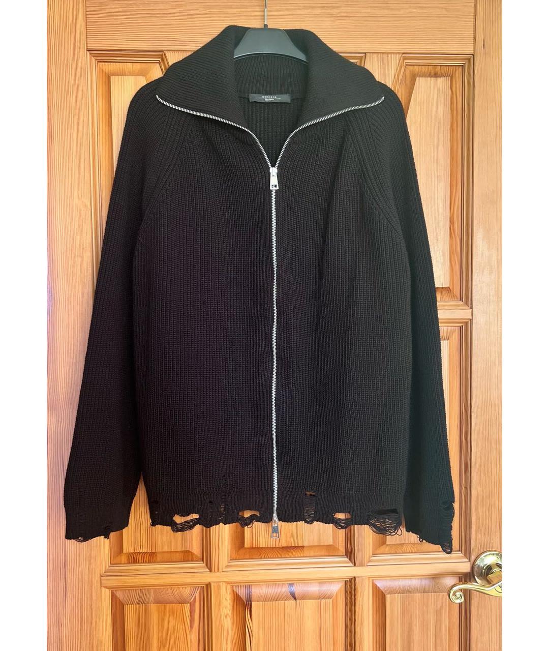 WEEKEND MAX MARA Черный кардиган, фото 4