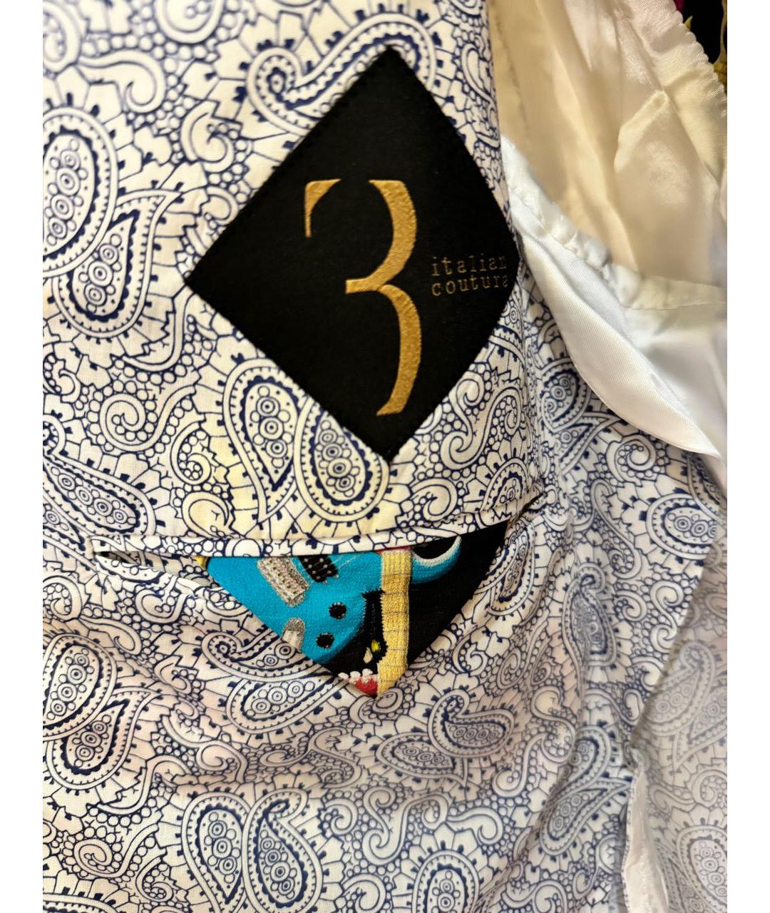 BILLIONAIRE Белый хлопковый пиджак, фото 4