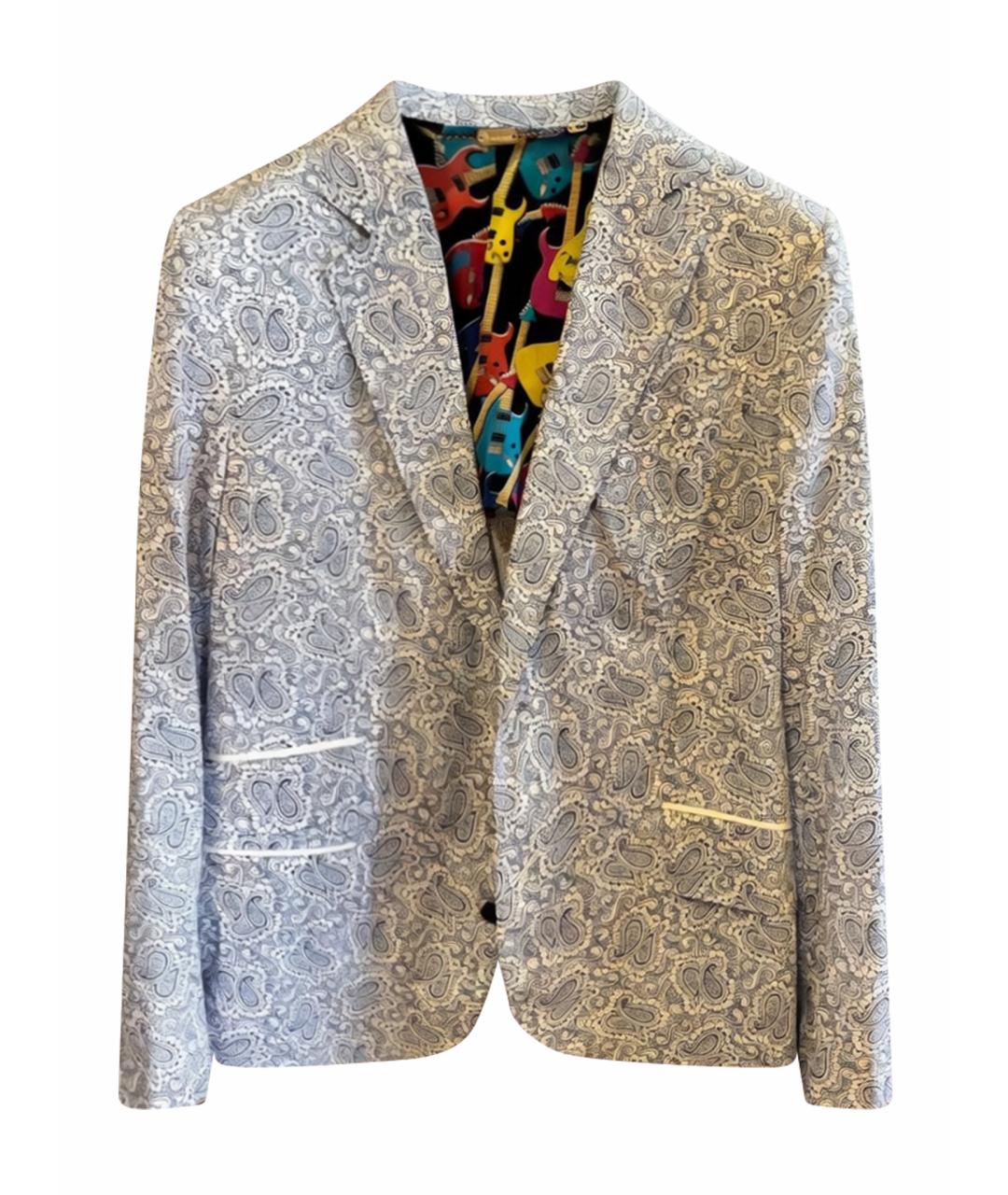 BILLIONAIRE Белый хлопковый пиджак, фото 1