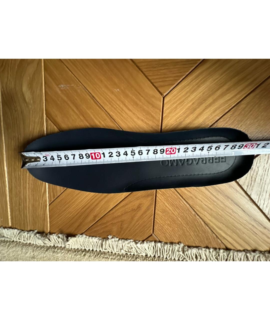 FERRAGAMO Темно-синие низкие кроссовки / кеды, фото 6