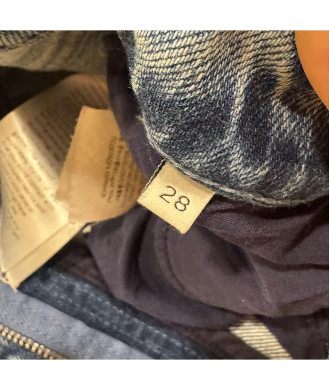 STELLA MCCARTNEY Синие джинсы слим, фото 5