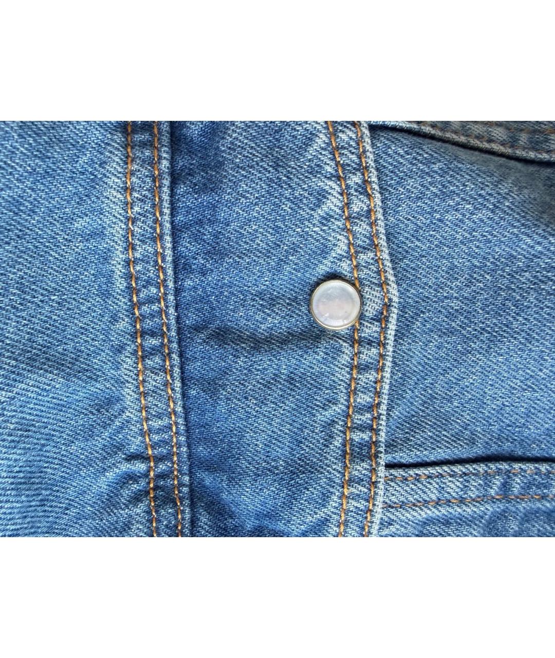 IRO Синее деним повседневное платье, фото 6