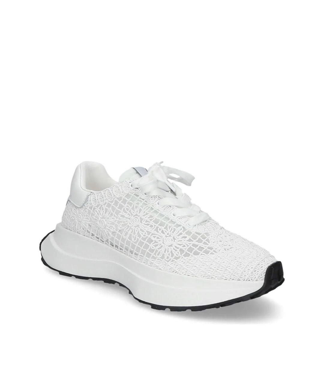 ELENA IACHI Белые кожаные кроссовки, фото 2