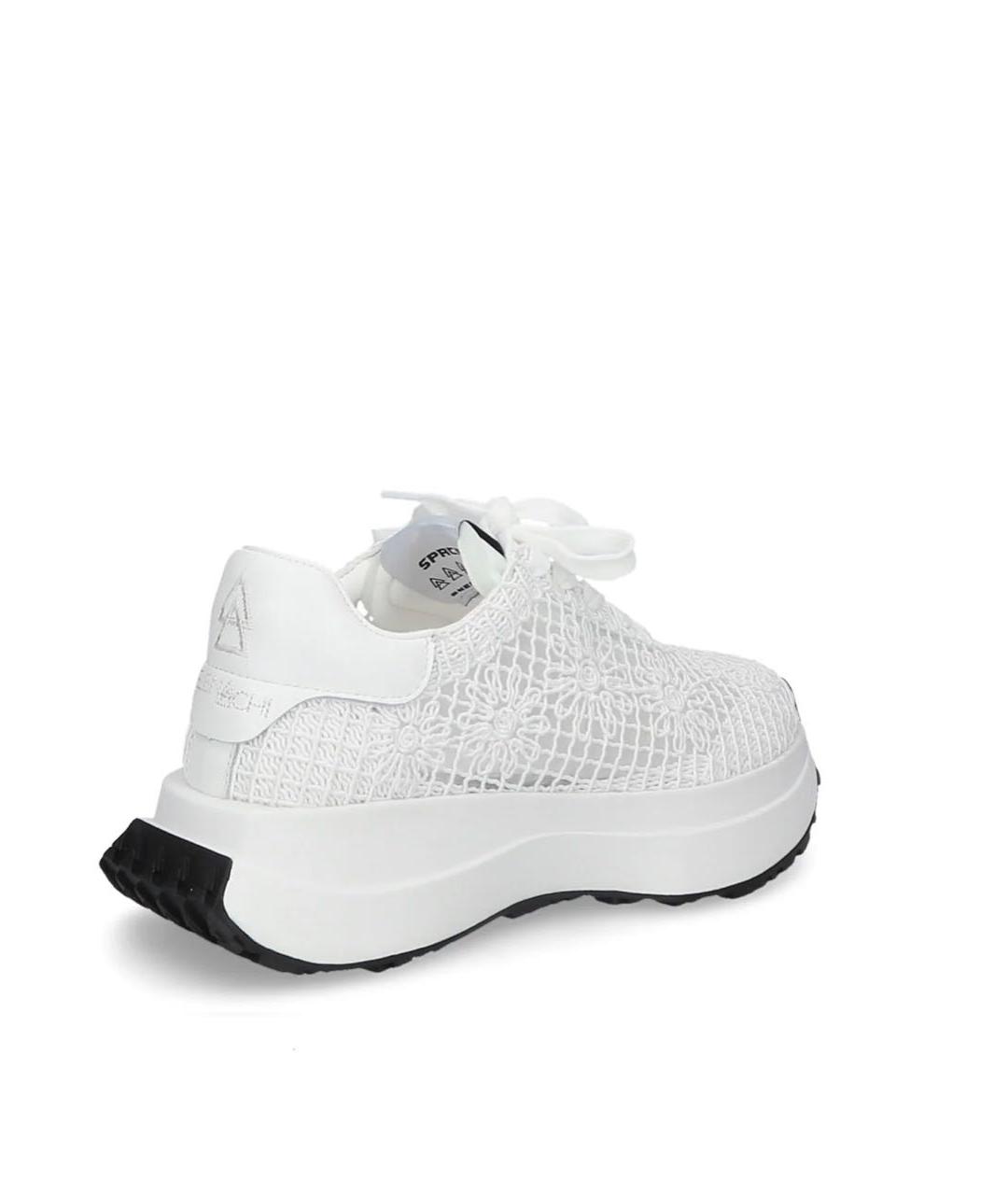 ELENA IACHI Белые кожаные кроссовки, фото 6