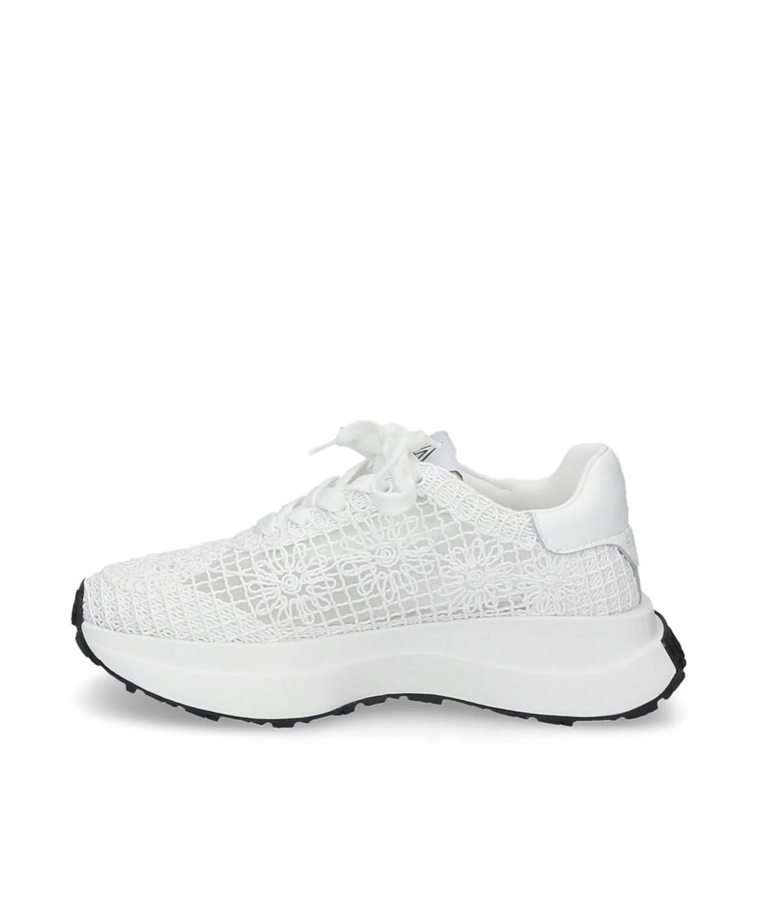 ELENA IACHI Белые кожаные кроссовки, фото 4