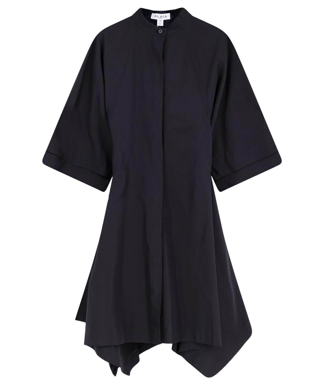 ALAIA Черное вискозное платье, фото 1