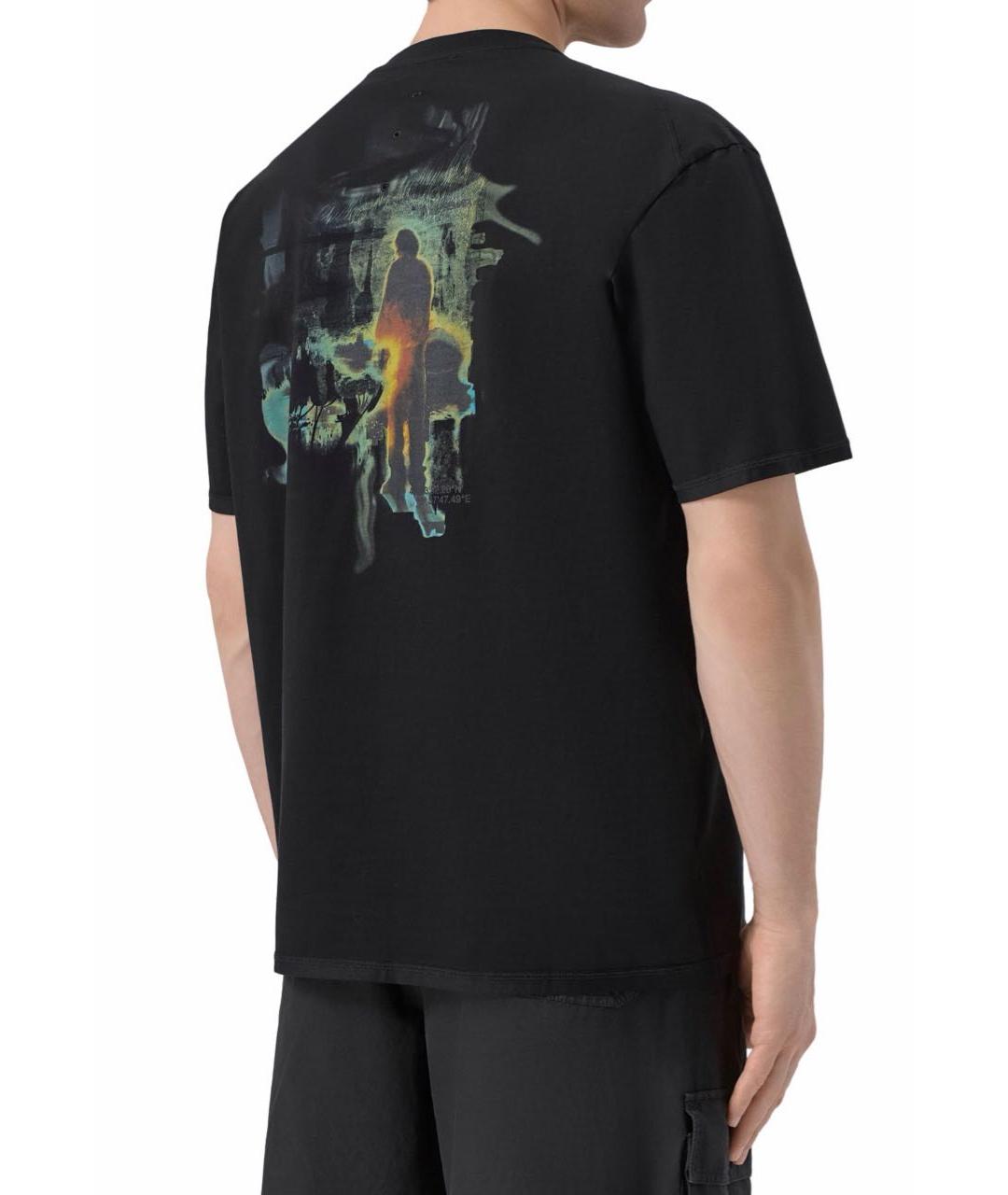 PREMIATA Черная хлопковая футболка, фото 3