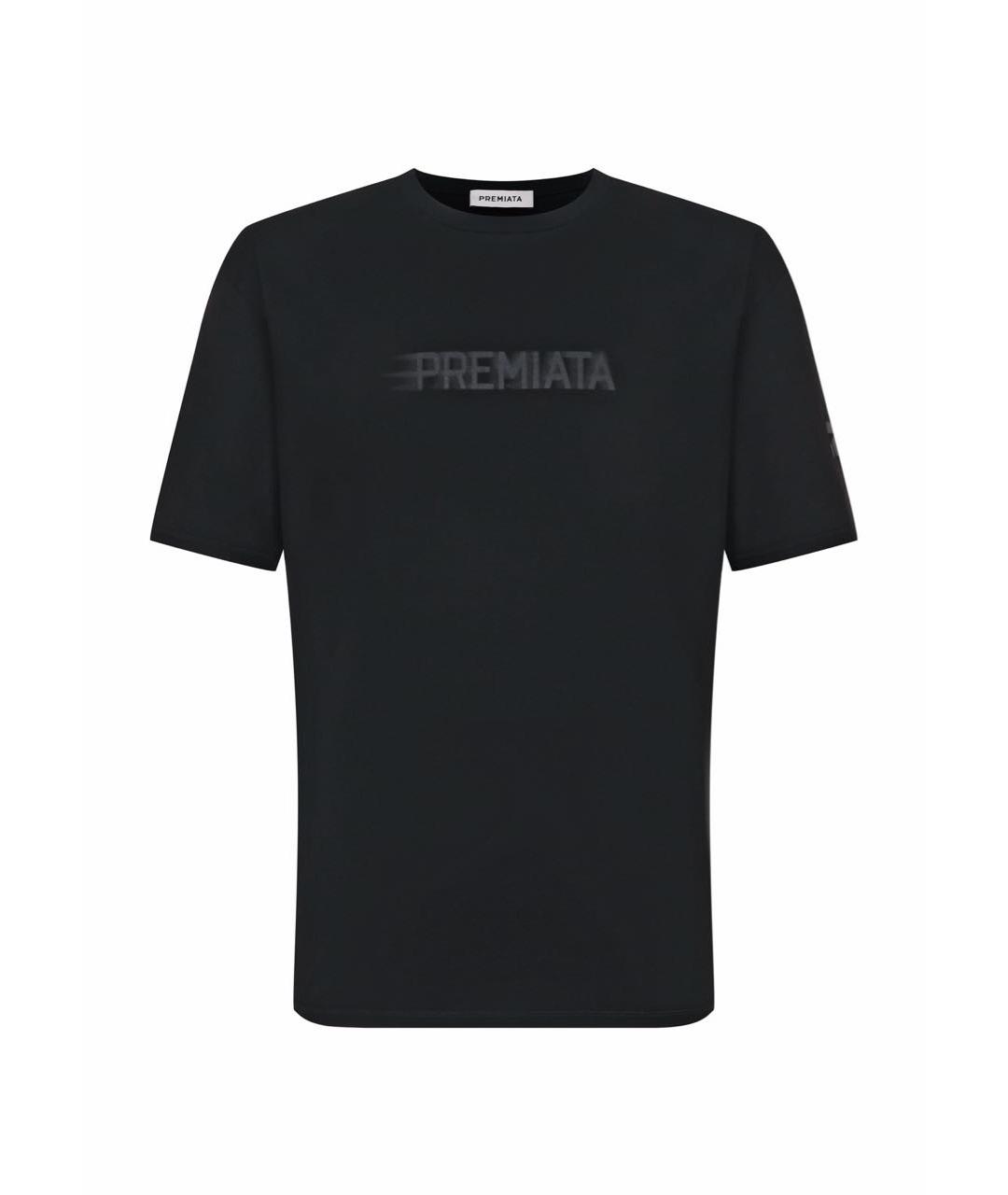 PREMIATA Черная хлопковая футболка, фото 6