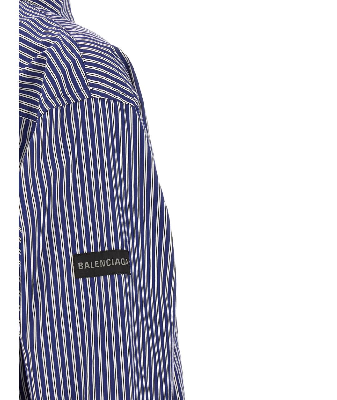 BALENCIAGA Хлопковая кэжуал рубашка, фото 3