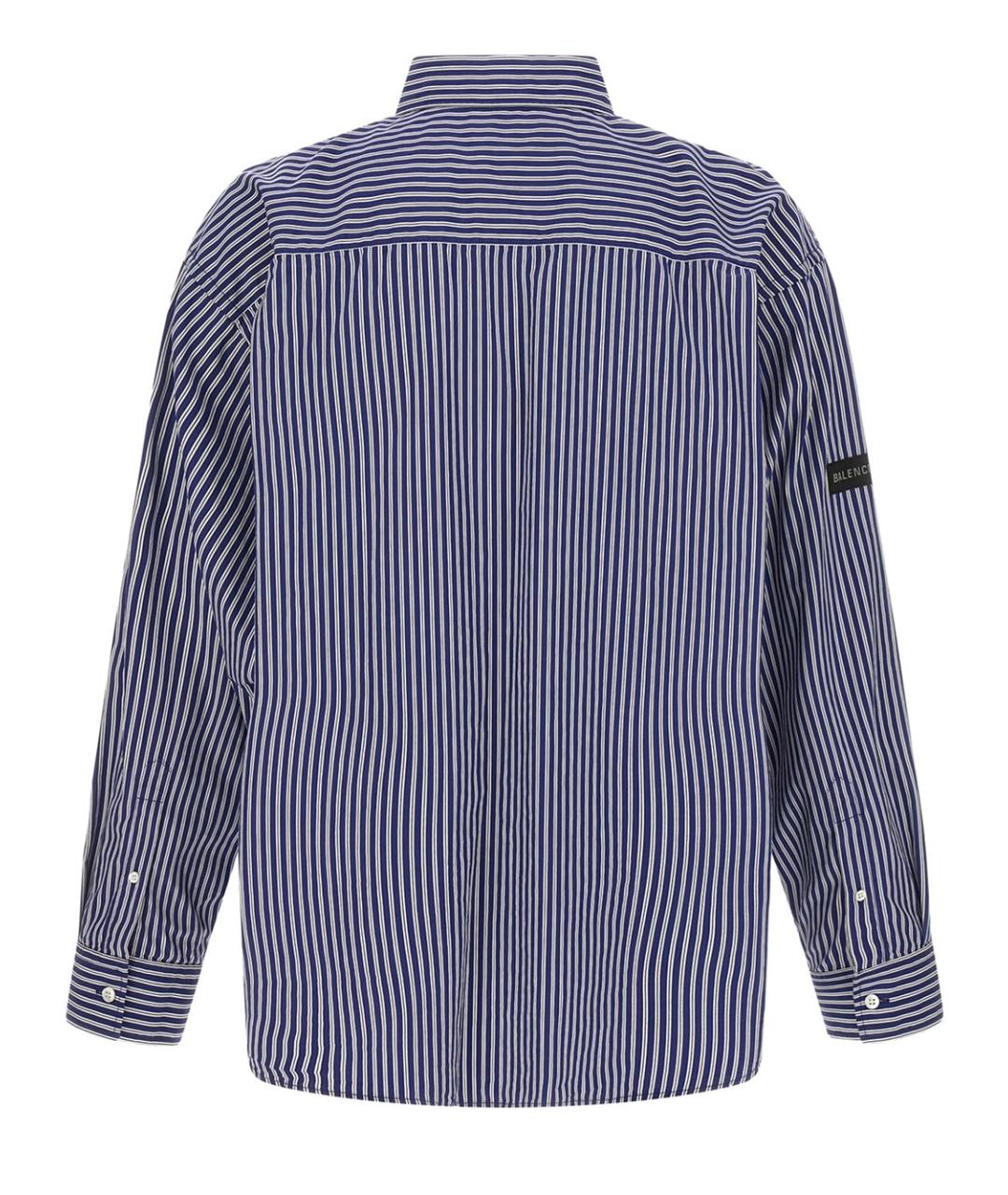 BALENCIAGA Хлопковая кэжуал рубашка, фото 2