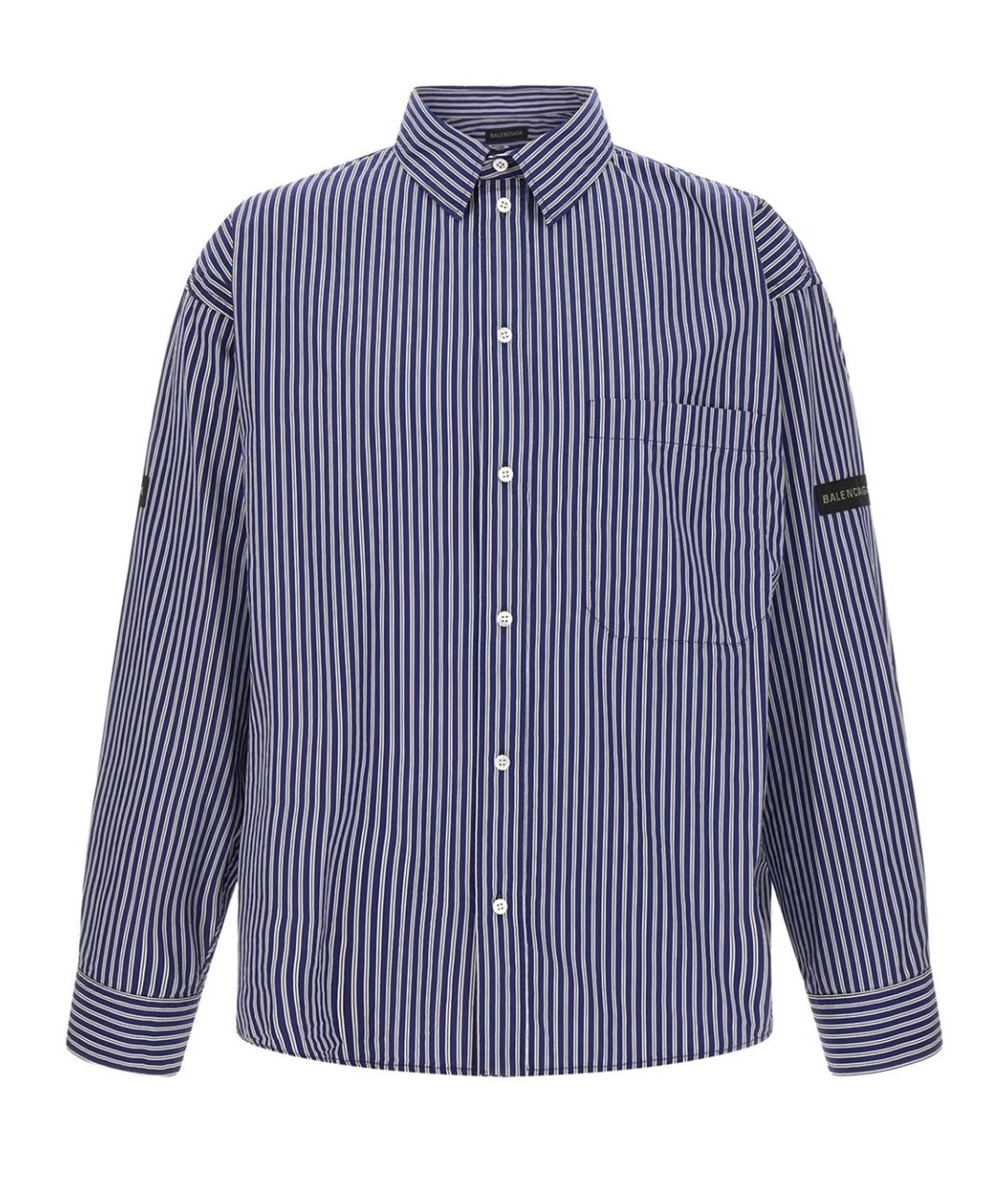 BALENCIAGA Хлопковая кэжуал рубашка, фото 1