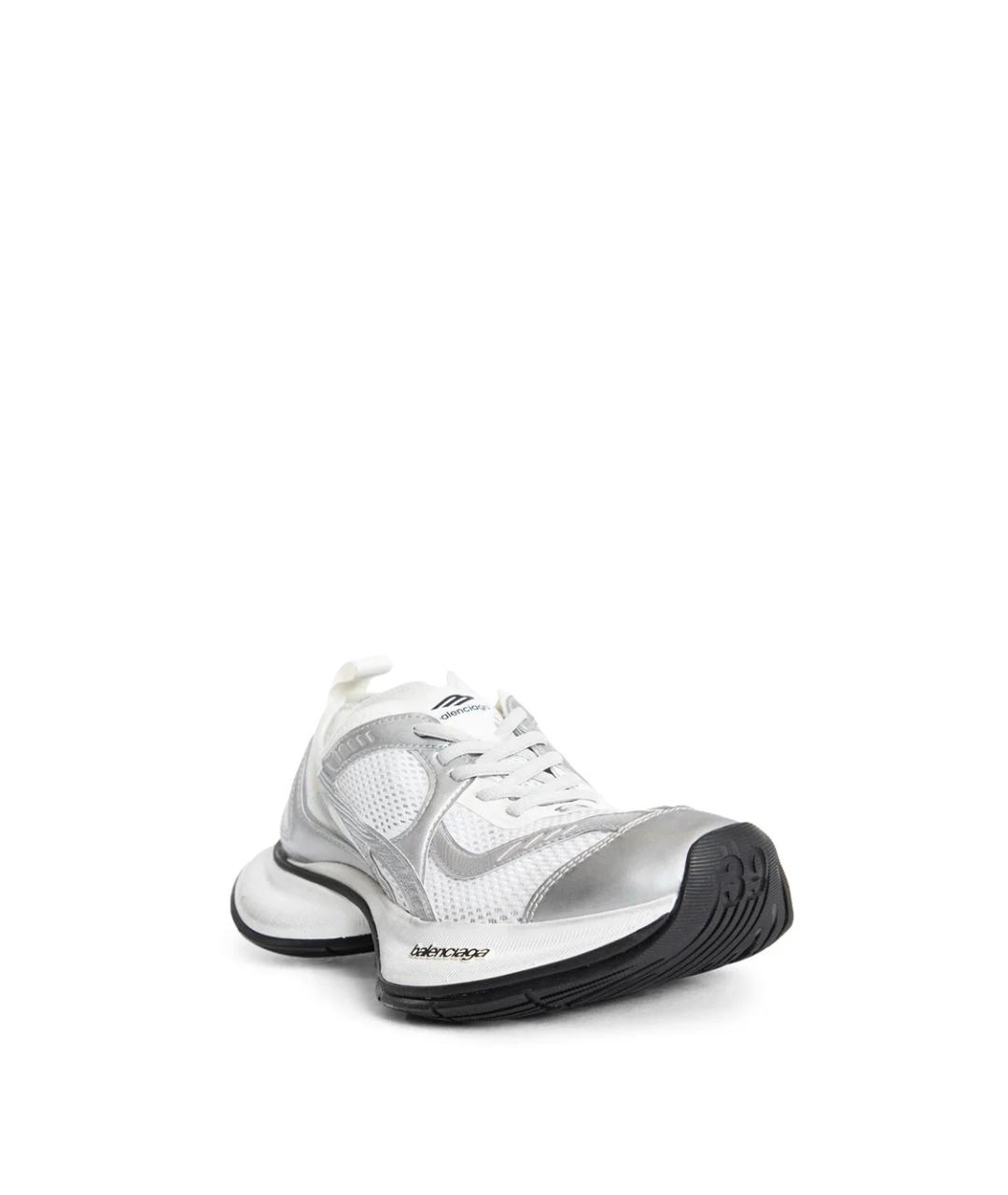 BALENCIAGA Серебряные кроссовки, фото 2