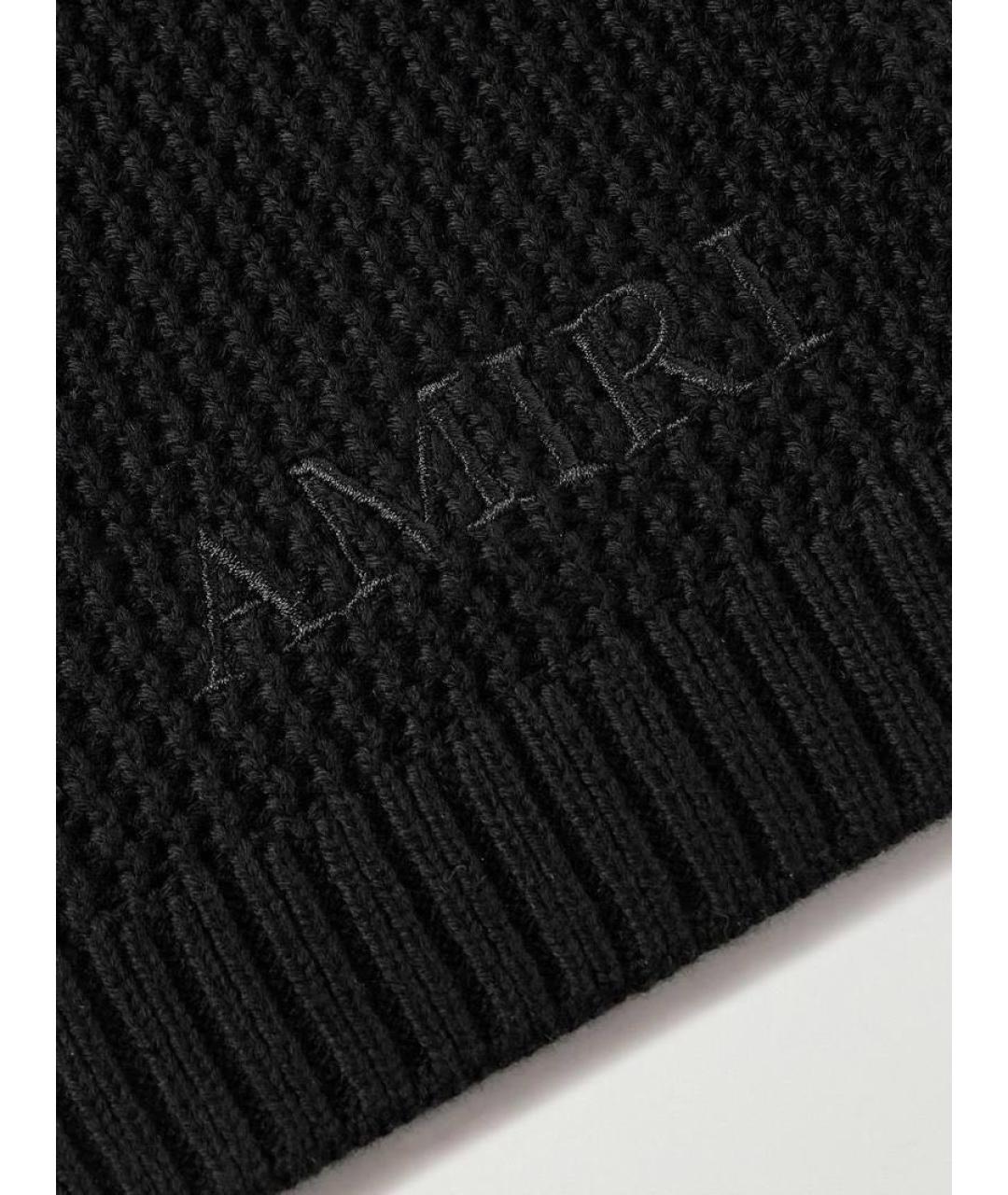 AMIRI Черные хлопковые шорты, фото 4