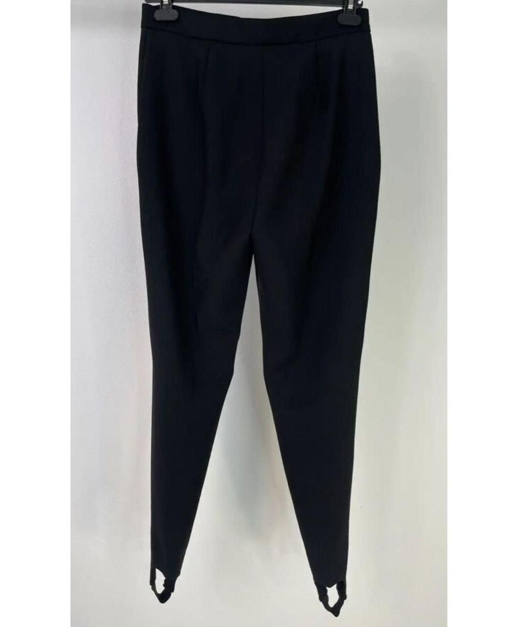 SPORTMAX Черные брюки узкие, фото 2