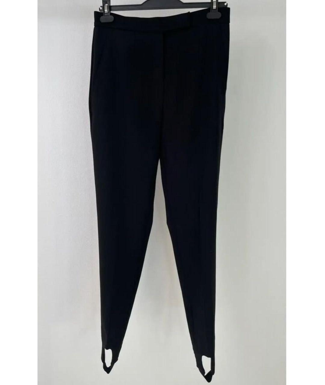 SPORTMAX Черные брюки узкие, фото 9