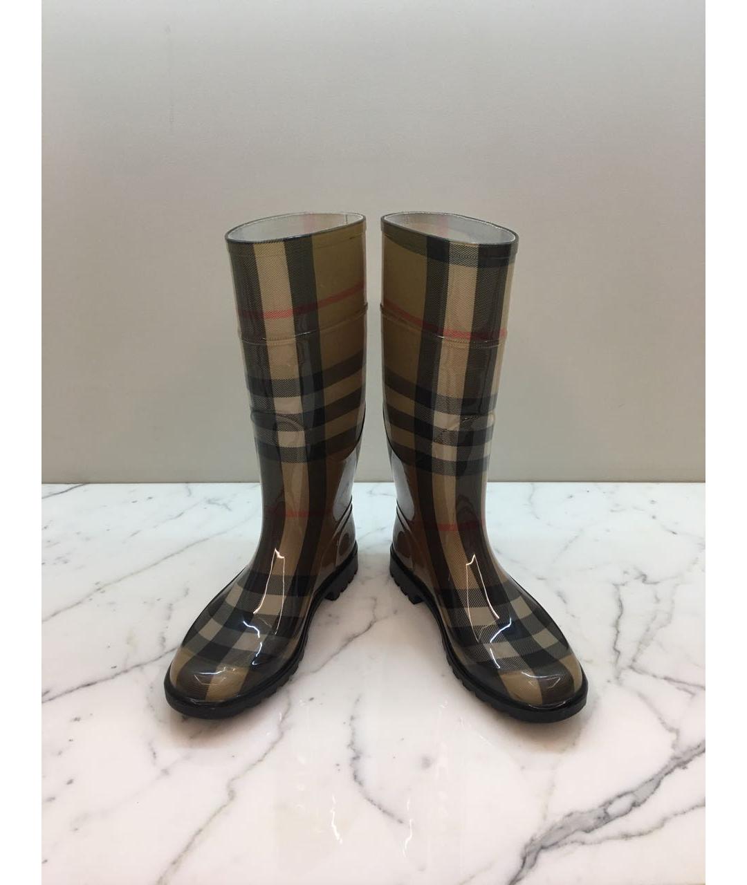 BURBERRY Мульти резиновые сапоги, фото 2