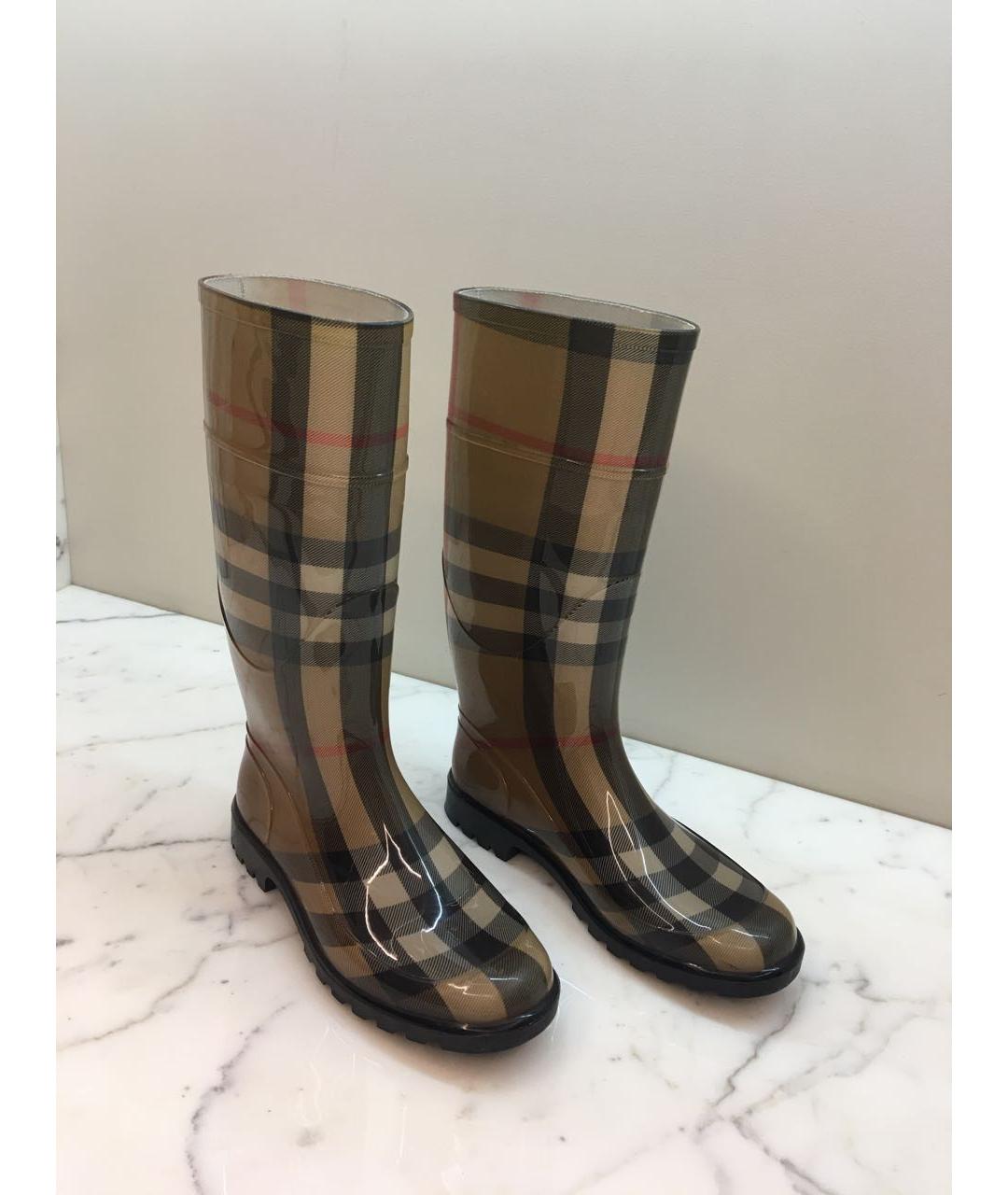 BURBERRY Мульти резиновые сапоги, фото 3