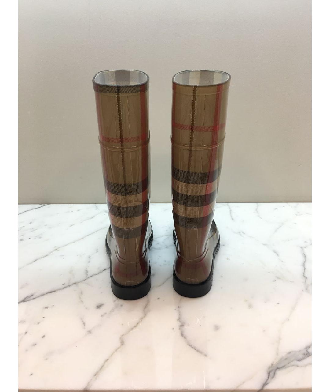 BURBERRY Мульти резиновые сапоги, фото 4